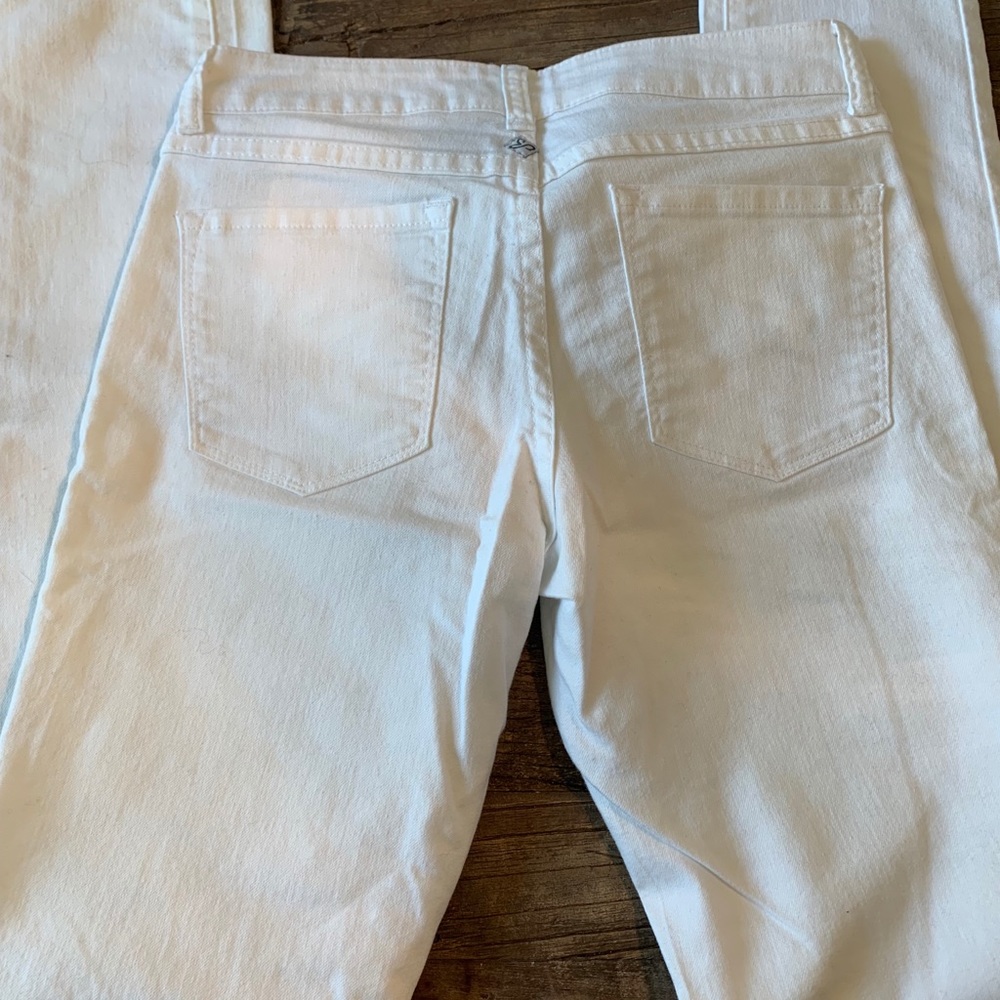 White Prana jeans size 2